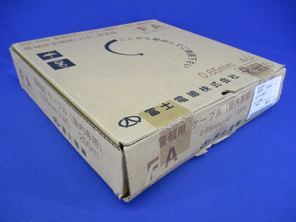 屋内専用警報用ケーブル 0.65ｍｍ×4心 象牙 200ｍ FA4C×0.65mm