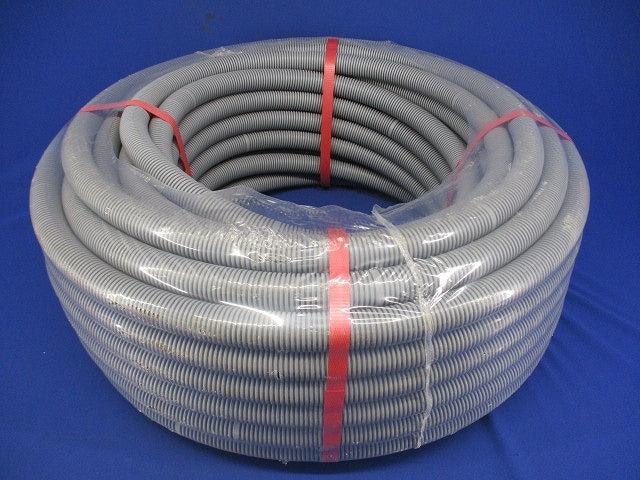 ミラフレキSS φ22×50m グレー/ラインなし MFS-22H