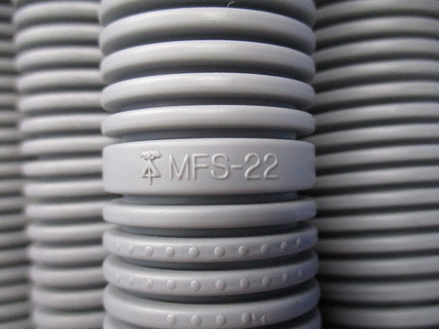 ミラフレキSS φ22×50m グレー/ラインなし MFS-22H