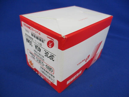 漏電遮断器 単3中性線欠相保護付 3P3E40A30mA GBU-53EC3P3E40A30mA