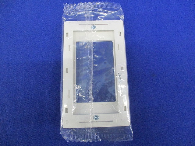 スイッチプレート1連用(10枚入)(マットホワイト) WTA7101K