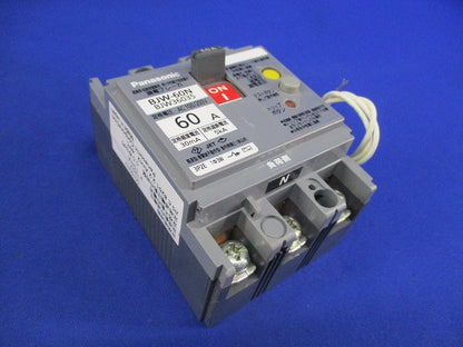 漏電ブレーカ3P2E60A(単3中性線欠相保護付) BJW-60N BJW36035