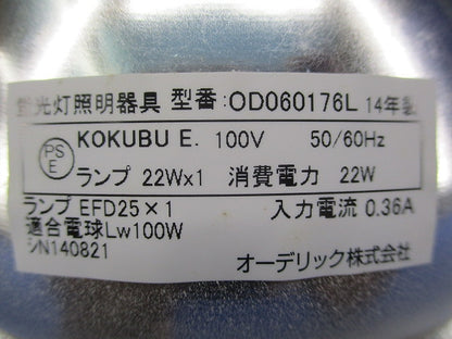 白熱灯ダウンライトφ100 OD060176L