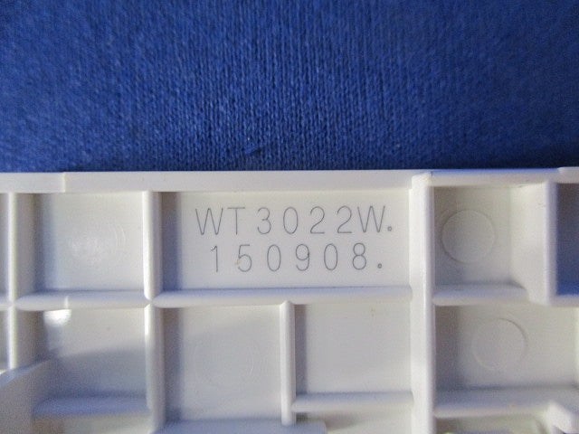 埋込ダブルスイッチハンドル(表示付・ネームなし)(7個入)(ホワイト) WT3022W