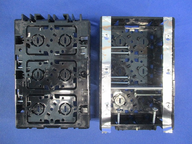 台付スライドボックス3ヶ用・セパレーター付(20個入) SB-3W
