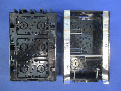 台付スライドボックス3ヶ用・セパレーター付(20個入) SB-3W