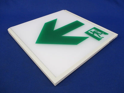 通路誘導灯用適合表示板(表示板のみ)(箱違い) FK20016