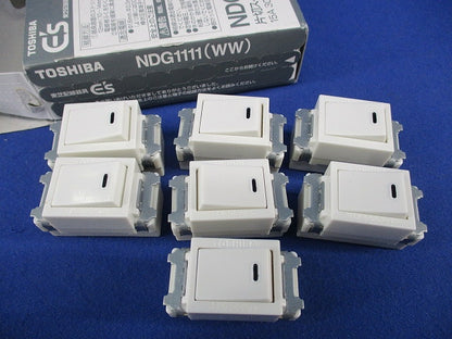 片切スイッチB(7個入)(ニューホワイト) NDG1111(WW)