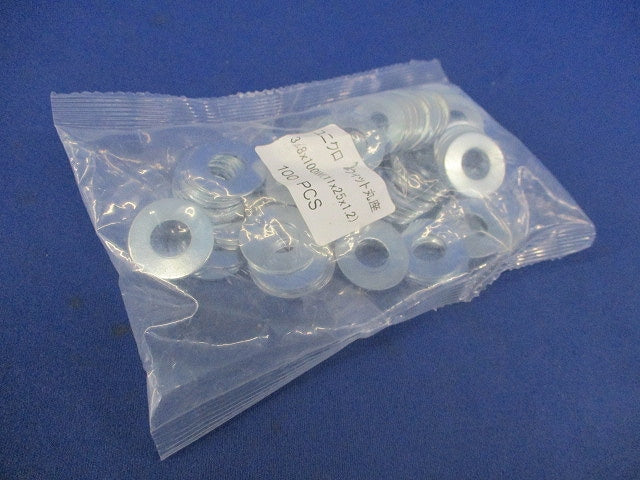 ユニクロ ウィット丸座(100個入) 3/8×100W