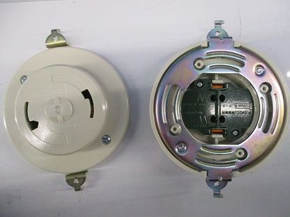 フル引掛ローゼット(4個入)(ミルキーホワイト) WG6005