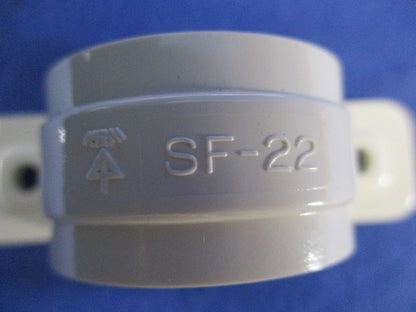 PF管両サドル(30個入)(ミルキーホワイト) SF-22