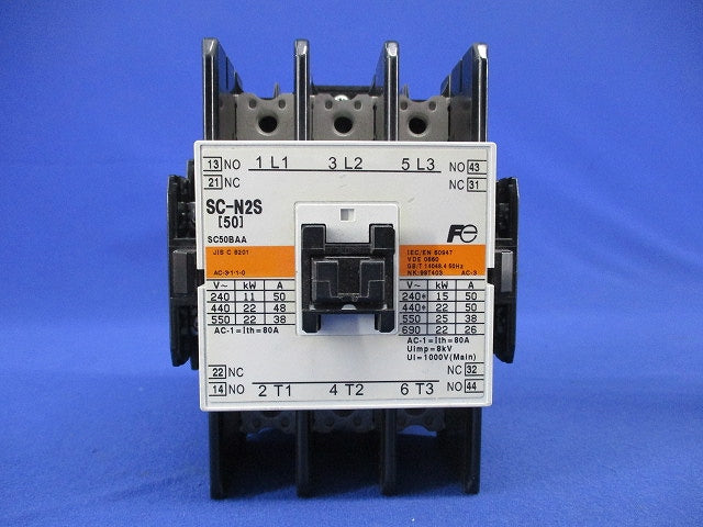電磁接触器 200V SC-N2S