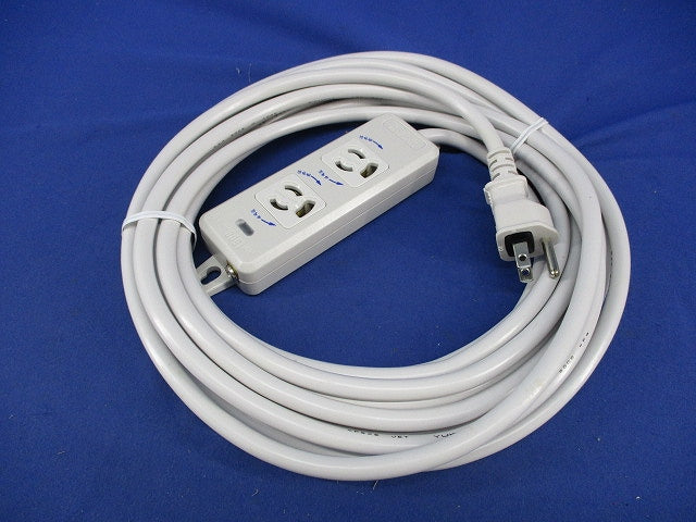 横形OA用抜け止め接地タップ2コ口 ランプ,マグネット付 VCTF7m接地プラグ付 MR7902TJ7