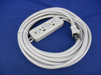 横形OA用抜け止め接地タップ2コ口 ランプ,マグネット付 VCTF7m接地プラグ付 MR7902TJ7