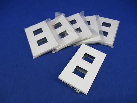 コンセントプレート1連用2口(6枚入)(ピュアホワイト) NKP-2UF