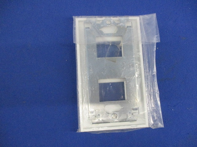 コンセントプレート1連用2口(6枚入)(ピュアホワイト) NKP-2UF
