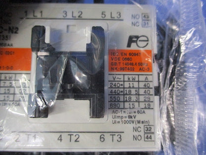 電磁接触器100V SC-N2