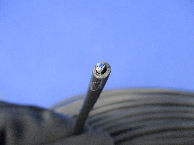 着色識別ポリエチレン絶縁ビニルシースケーブル 1対 導体径0.65mm 100m巻 FCPEV