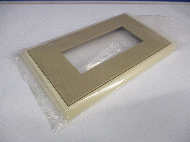BLプレート3コ用(10枚入)(ダークベージュ)National WN7103