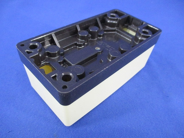 引掛露出ダブルコンセント(5個入)(クリーム)(キズ・汚れ有)National WK2312