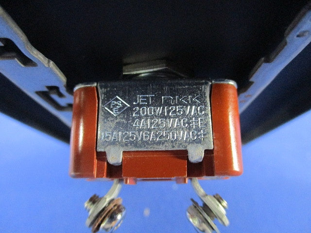 トグルスイッチ(黒塗装金属プレート付)(2個入) S-301T