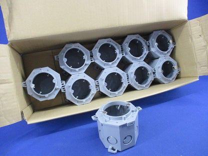 八角コンクリートボックス 塗代カバーセット(10個入) 8CB75N+OF-11MY