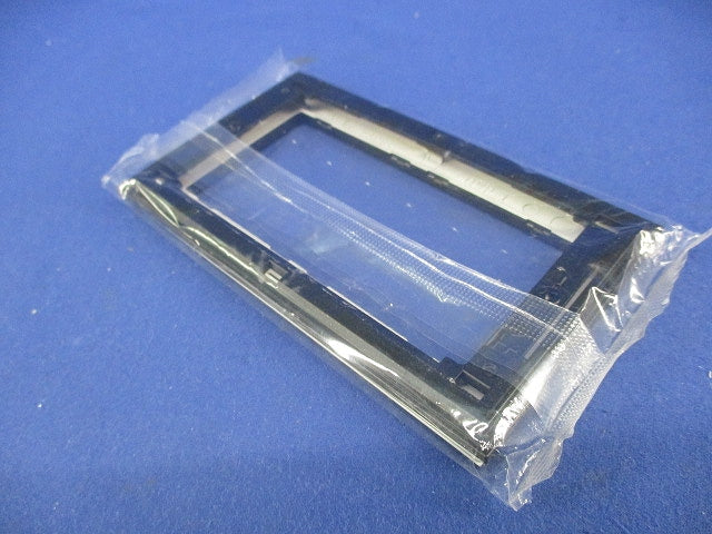 スイッチプレート1連用(3個入)(メタリックブラック) QWP-1-MBK