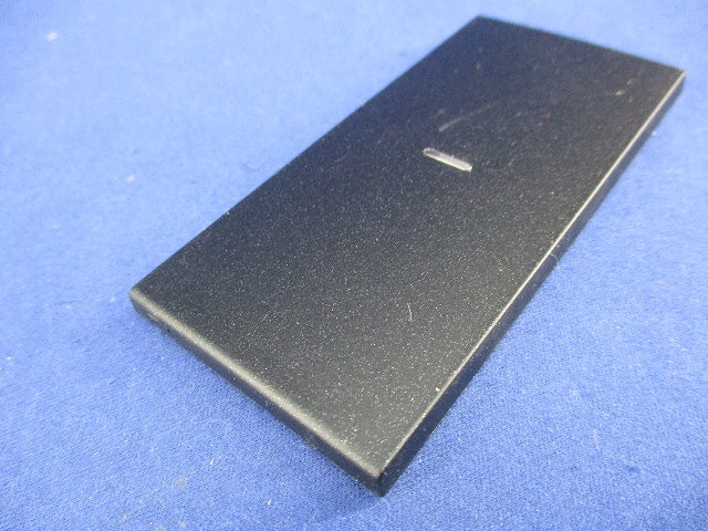 スイッチ用操作板(メタリックブラック)(4個入) WJN-GS-MBK