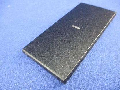 スイッチ用操作板(メタリックブラック)(4個入) WJN-GS-MBK