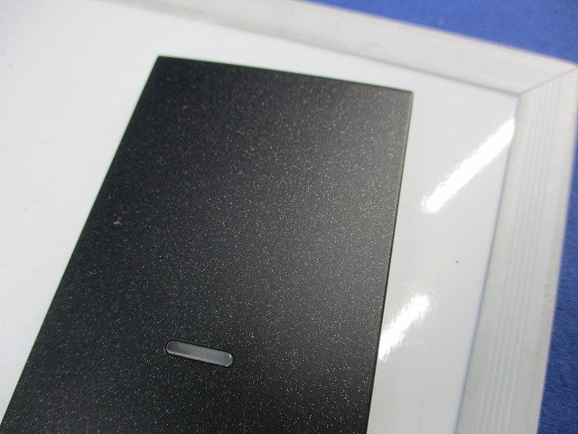 スイッチ用操作板(メタリックブラック)(4個入) WJN-GS-MBK