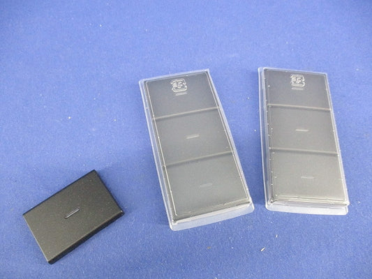 スイッチ用操作板(7個入)(メタリックブラック) WJN-GT-MBK