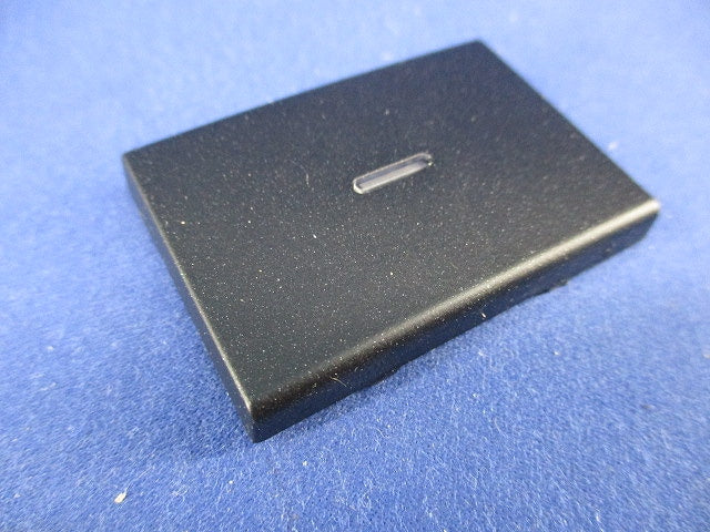 スイッチ用操作板(7個入)(メタリックブラック) WJN-GT-MBK