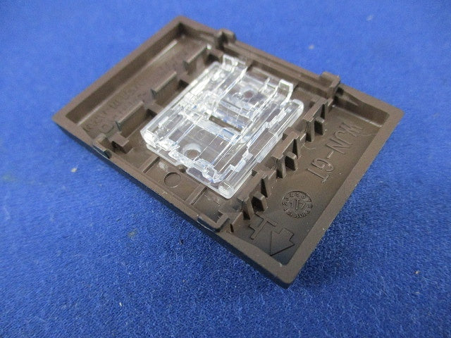 スイッチ用操作板(7個入)(メタリックブラック) WJN-GT-MBK