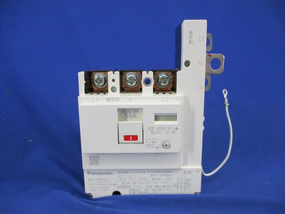 主幹用漏電ブレーカABF型3P2E50A(単3中性欠相保護付) ABF-60 BJF350325