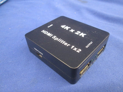 4K30Hz HDMI分配器 1入力2出力 ＋ 音声分離器(取説無) X000HD793V
