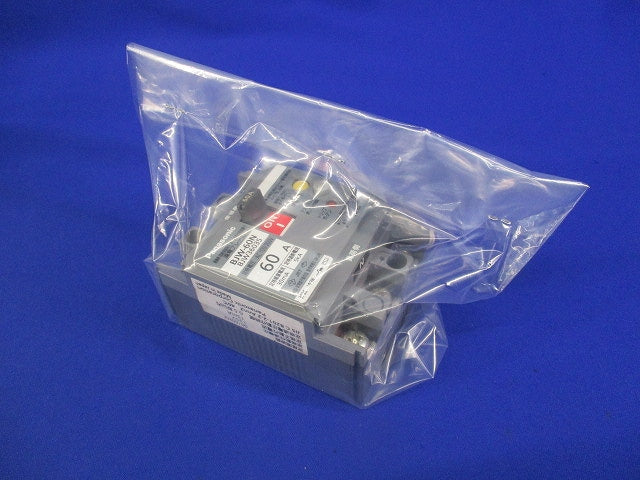 漏電ブレーカ3P2E60A(単3中性線欠相保護付) BJW-60N BJW36035