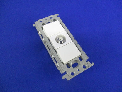 埋込ホーム用高シールドテレビコンセントセット WCS4712W