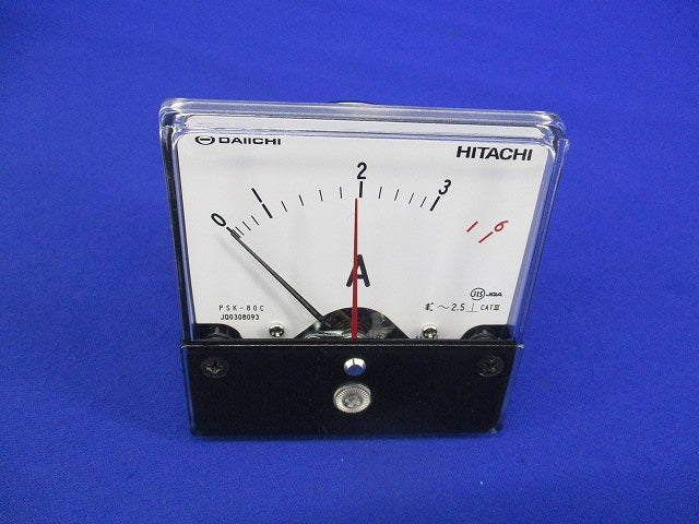 角形指示計器 交流電圧計 PSK-80C