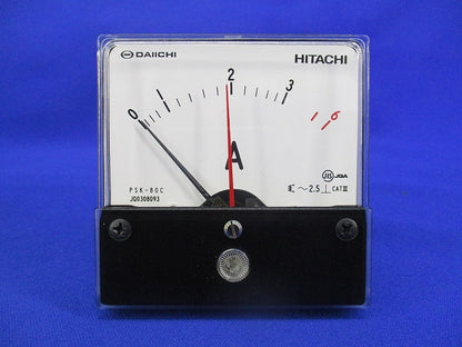 角形指示計器 交流電圧計 PSK-80C