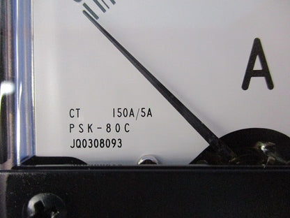 角形指示計器 交流電圧計 PSK-80C