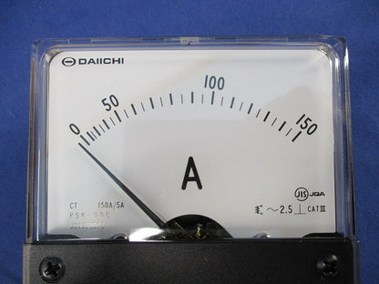 角形指示計器 交流電圧計 PSK-80C