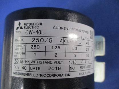 計器用低圧変流器250/5A CW-40L