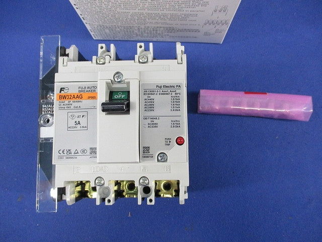 オートブレーカ3P5A BW32AAG-3P005