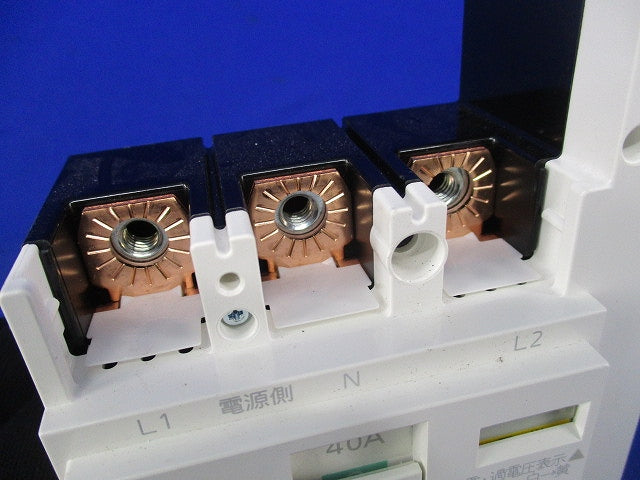 主幹用漏電ブレーカ ABF型3P2E40A(単3中性線欠相保護付) ABF-60 BJF340325