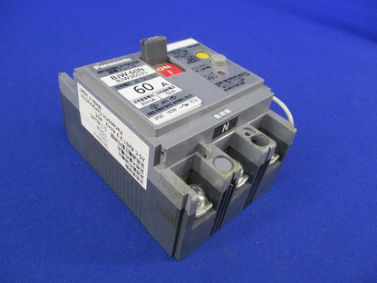漏電ブレーカ3P2E60A(単3中性線欠相保護付) BJW-60N BJW36035