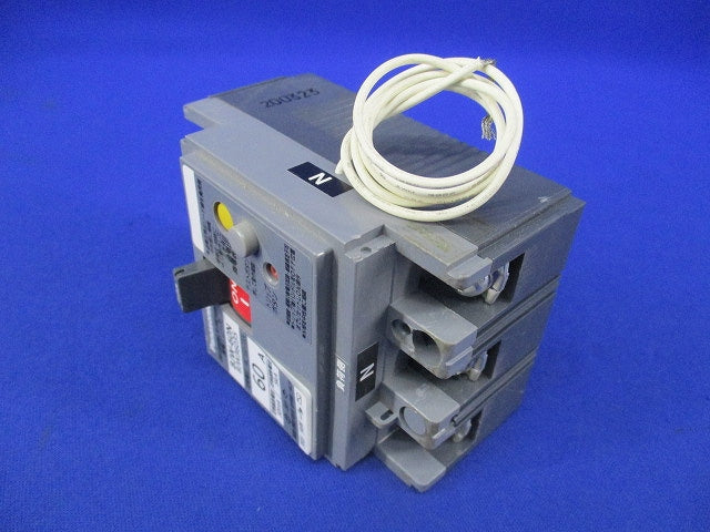 漏電ブレーカ3P2E60A(単3中性線欠相保護付) BJW-60N BJW36035