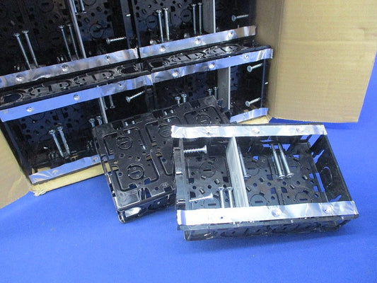 台付スライドボックス3ヶ用・セパレーター付(20個入) SB-3W