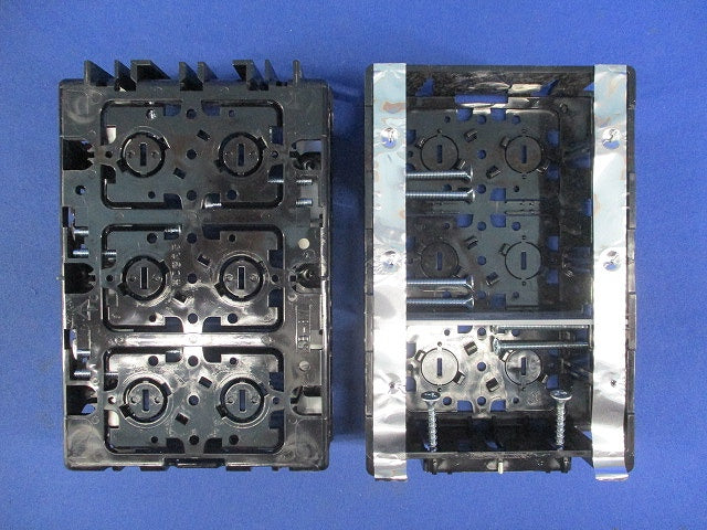 台付スライドボックス3ヶ用・セパレーター付(20個入) SB-3W
