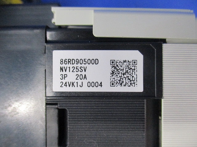 漏電アラーム遮断器 3P20A 100・200・500ｍA 100/440VAC NV125-SV3P20A