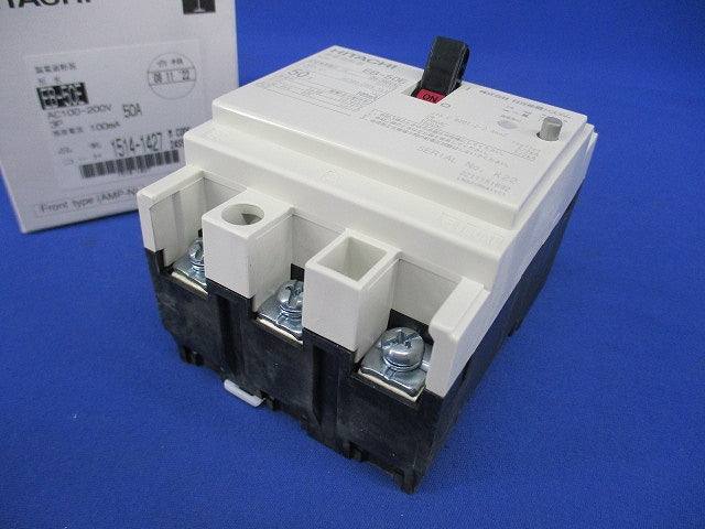 漏電遮断器 3P50A AC100-200V 100ｍA EB-50E3P50A